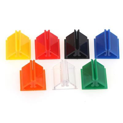 50Pcs Game Card Stands Board Game Pieces Plastic Cards Base Stand