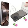 Ailika Crystal Double-Sided Hydrogel Film For SAMSUNG GALAXY S21 5G PHONE – Full Screen + Back Protection, Easy Installa