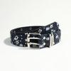 Punk Style Star Double-Breasted Belt, Jeans Fashion Decorative Belt, Belt