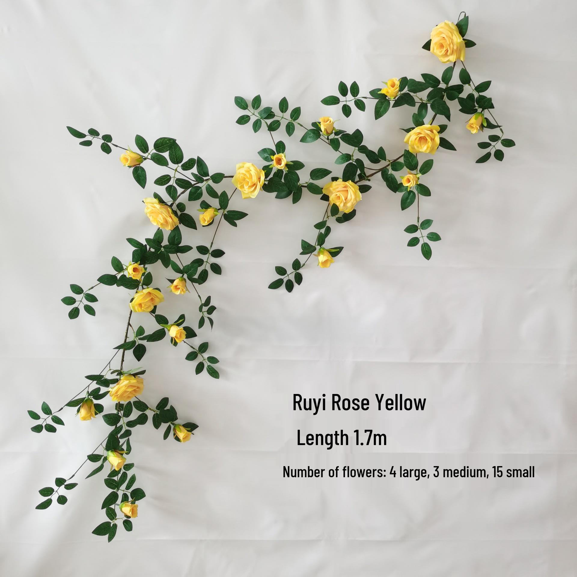 Декоративная плетущаяся роза для свадебного и домашнего декора