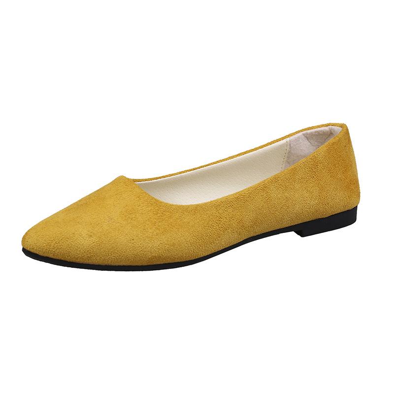 Moda damska Szpiczasty Nosek Mokasyny Baleriny Balet Casual Mieszkania Buty