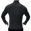 Men's Long Sleeved Half Zip High Elastic Basketball Sports Fitness Color Quick Drying Breathable Slim Fit Fashion Tops