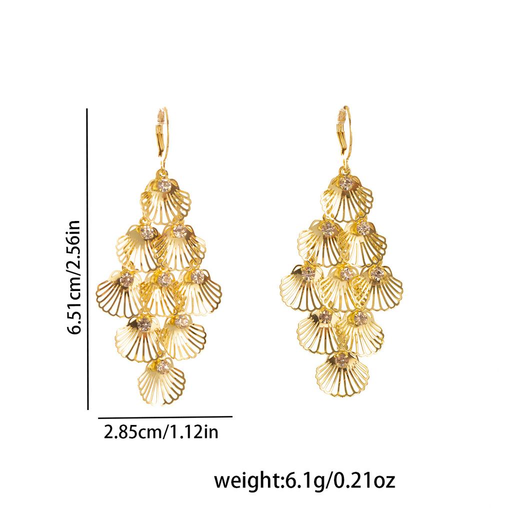 Ins Cool Trend High-end Light Luxury Simple Earrings Earrings