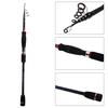 Tragbare Angelrute Carbon Angelruten Spinning Köder Stange Outdoor Reise Angelruten