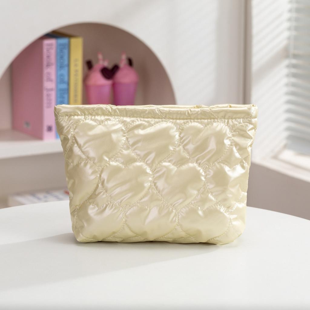 Travel Cosmetic Organizer Women Cute Makeup Bag Toiletry Storage Pouch