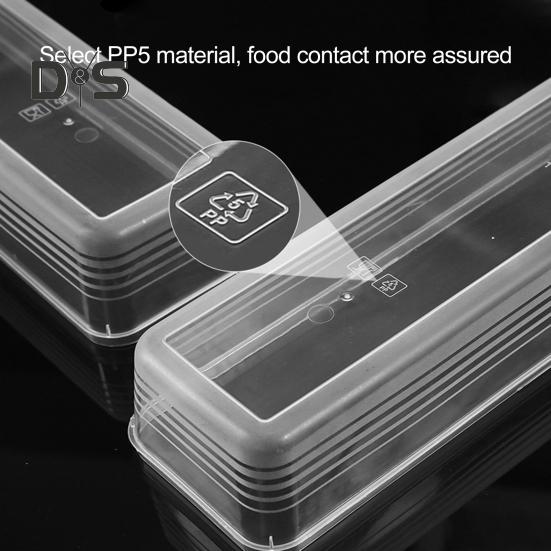 Cutie transparentă de depozitare pentru frigider, 1/3 buc. Organizator de legume, fără BPA, stivuabilă, multifuncțională, pentru păstrarea proaspetelor