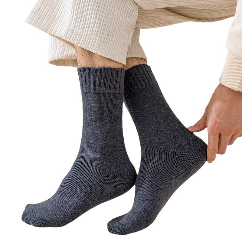 Woolen Socks for Men and Women In Winter, Thickened and Fleece for Warmth
