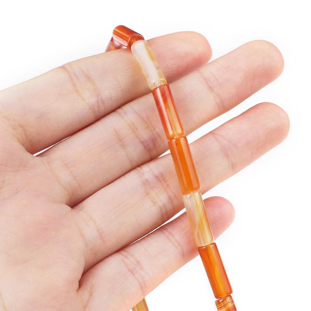 Natursteinsperler Gull Svane/Turkis Sylindrisk Isolasjonsperle For Smykkefremstilling DIY Halskjede Armbånd Øredobber Tilbehør