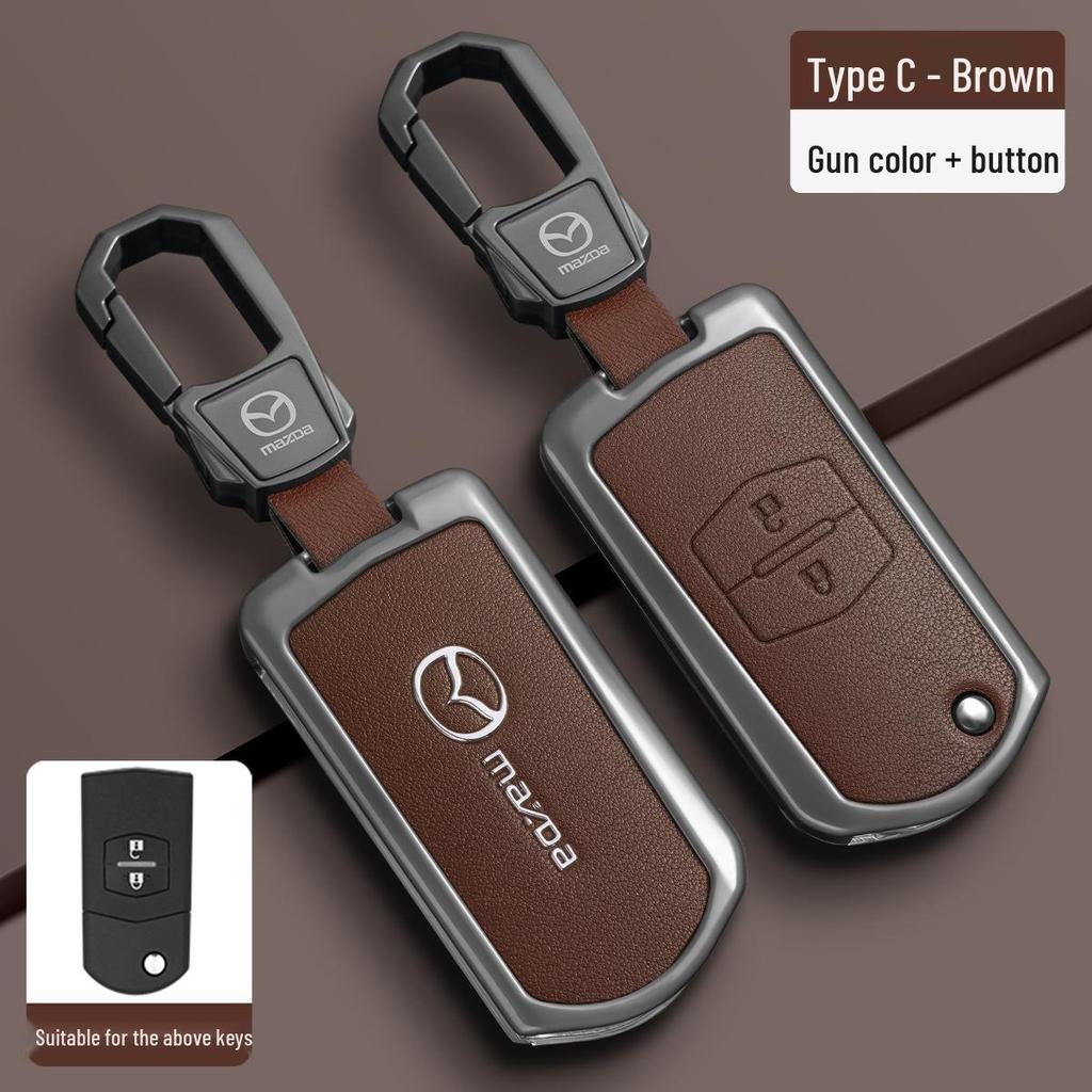 Suitable for Mazda 3 Axela, CX5, CX4 Atenza, Mazda 6, and Other Car Accessory Key Covers.