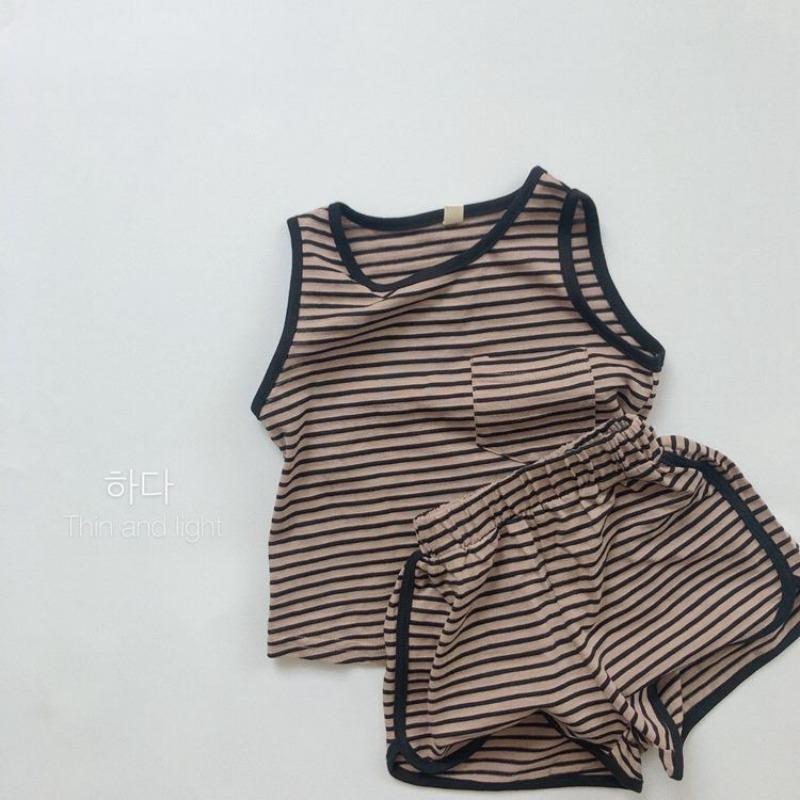 Retro Japanese Korean Style Loose Solid Unisex Kids Summer Shorts