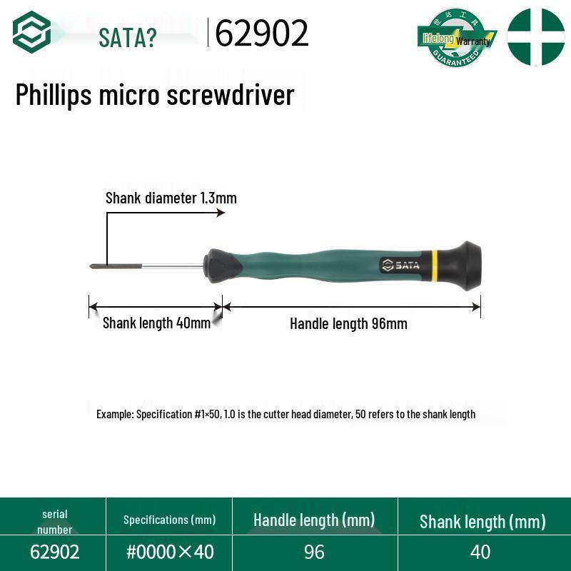 Miniature Screwdriver Set: Slotted & Phillips Heads for Mobile Phones & Watches