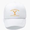 Classic Yellowstone Dutton Ranch Foam Trucker Cap Men Women Adjustable Mesh Dad Hat Adult Daily Sun Sports Visor Caps