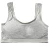 Traceless Girl Underwear Women's Steel Rim Junior High School High School Student Underwear Bra Vest Big Chest Small Girl Bra