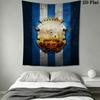 Fuenlabrada Wall Hanging Printed Fabric Blanket Decorative Tapestries for Bedroom Living Room Home Decor