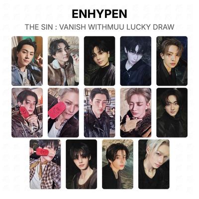 ENHYPEN החטא : VANISH WITHMUU הגרלת מזל כרטיס צילום רשמי