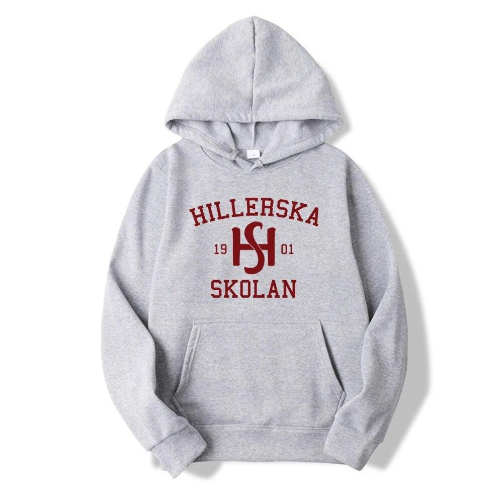 Толстовка Young Royals Hillerska Skolan Hillerska Skolan, толстовка унисекс с капюшоном, толстовки с рисунком, пуловер с длинными рукавами, топы для телешоу, унисекс
