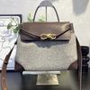 2026 New cashmere handbag genuine leather women's bag butterfly rope tote bag fashionable versatile shoulder bag