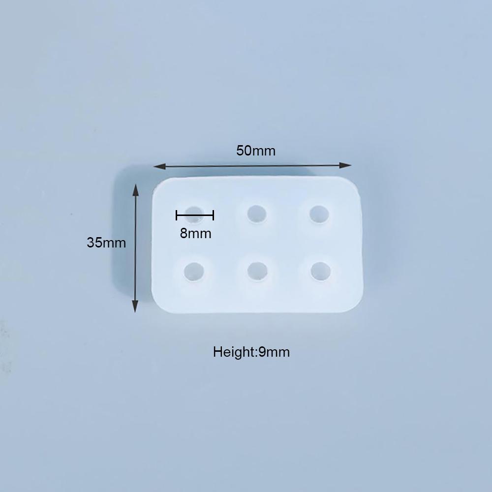 

Silicone World Earrings Pendants Silicone Molds Epoxy Resin Mold Cube Ball Beads Mould DIY Jewelry Making Necklace Bracelet Tool