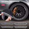 4 szt. Naklejka z emblematem na felgę samochodową Dekoracja Dla Volvo Rdesign Polestar AWD V50 S60 XC60 S40 XC40 XC90 V60 S80 S90 V90 V70 T6