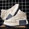 2 Autumn and winter new men's students versatile trendy shoes platform-soled high-top recreational locomotive boots board shoes