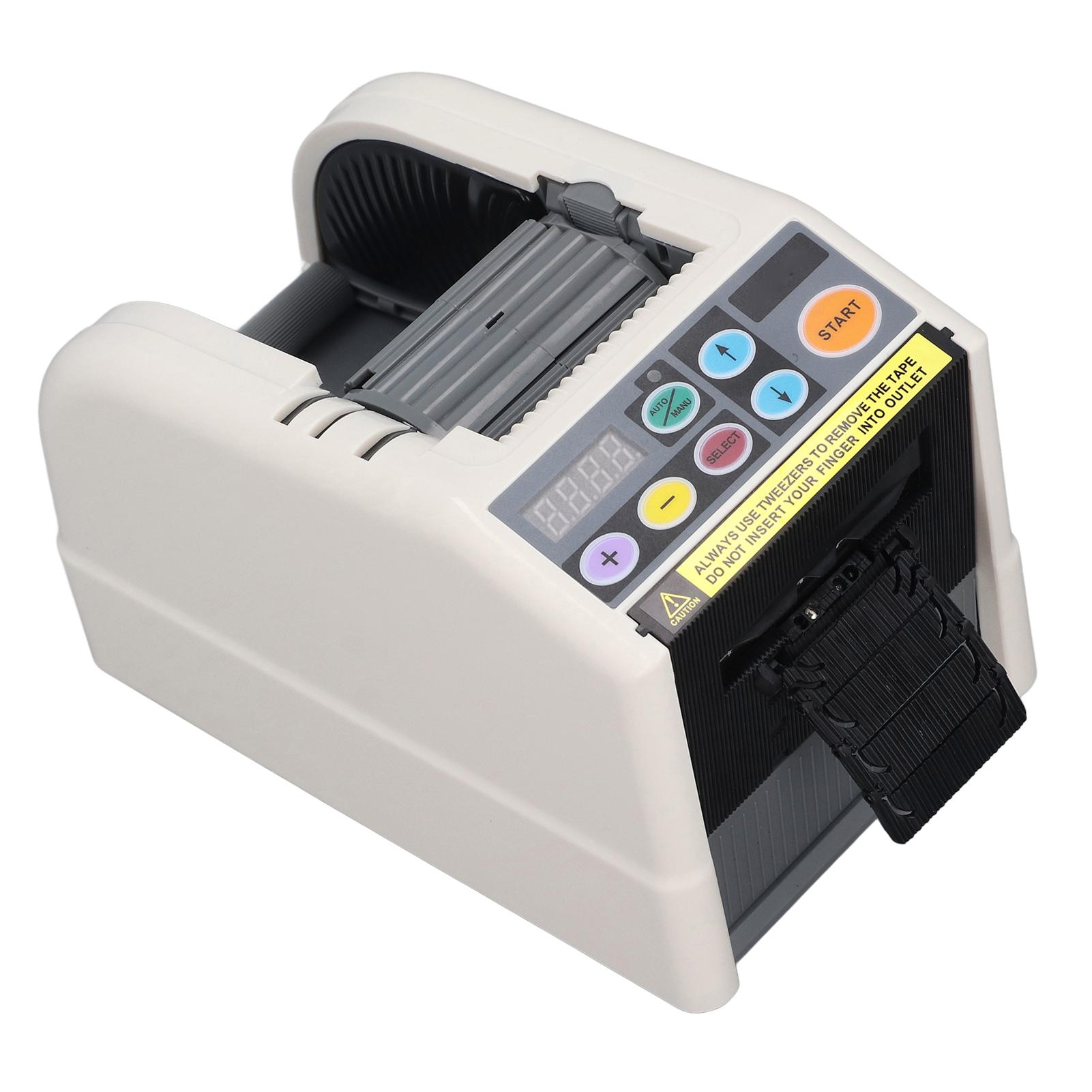 Dispensador Automático de Cinta Longitud Máxima de Corte 999 mm Cortador Eléctrico Dispensador para Cintas de 6‑60 mm de Ancho UE 220‑240V