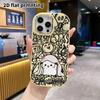 Phone Case: 2D Flat Design Suitable for iPhone 18, 17, 16, 15, 14, 13 Pro Protective Case, Couple Style, Bow Veil, Christmas and Halloween Gifts