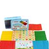 Magnetic Math Stick Box Colourful Round Wooden Counting Mathematics Children
