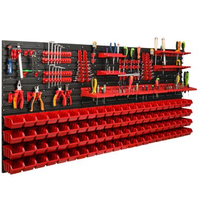 Workshop Tool Board 172x78 Cm +88 Trays