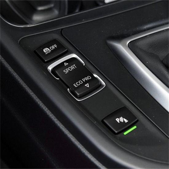 Black For BMW 1 2 3 4 Series F20 F22 F30 F32 13-19 Gear Shift Button Replace