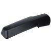 68263392AA 304 Stainless Steel Rear View Mirror Cover Replacement, 68263393AA Black Textured Clip-On Shell for Exterior Housing Repair