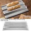 Französische Brotbackform mit Rillenwellen-Design Baguetteform Antihaft-Backblech für Ofen Gebäck Kochen Küchenwerkzeug