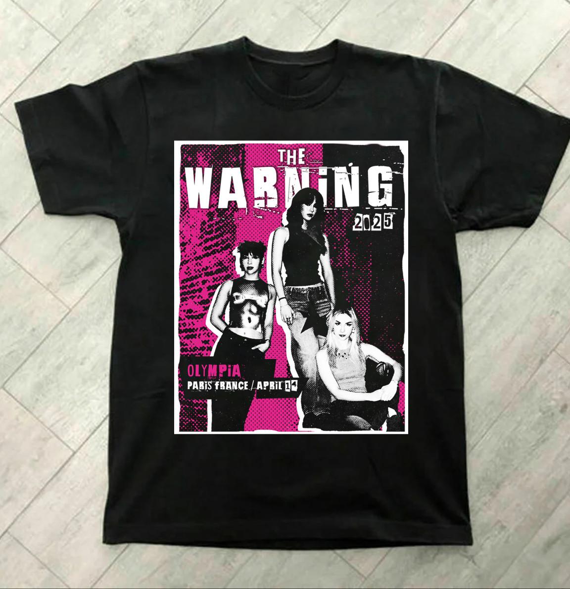 New The Warning Band Tour 2026 S to 5XL Gift For Fan T-shirt BM457 XXXL
