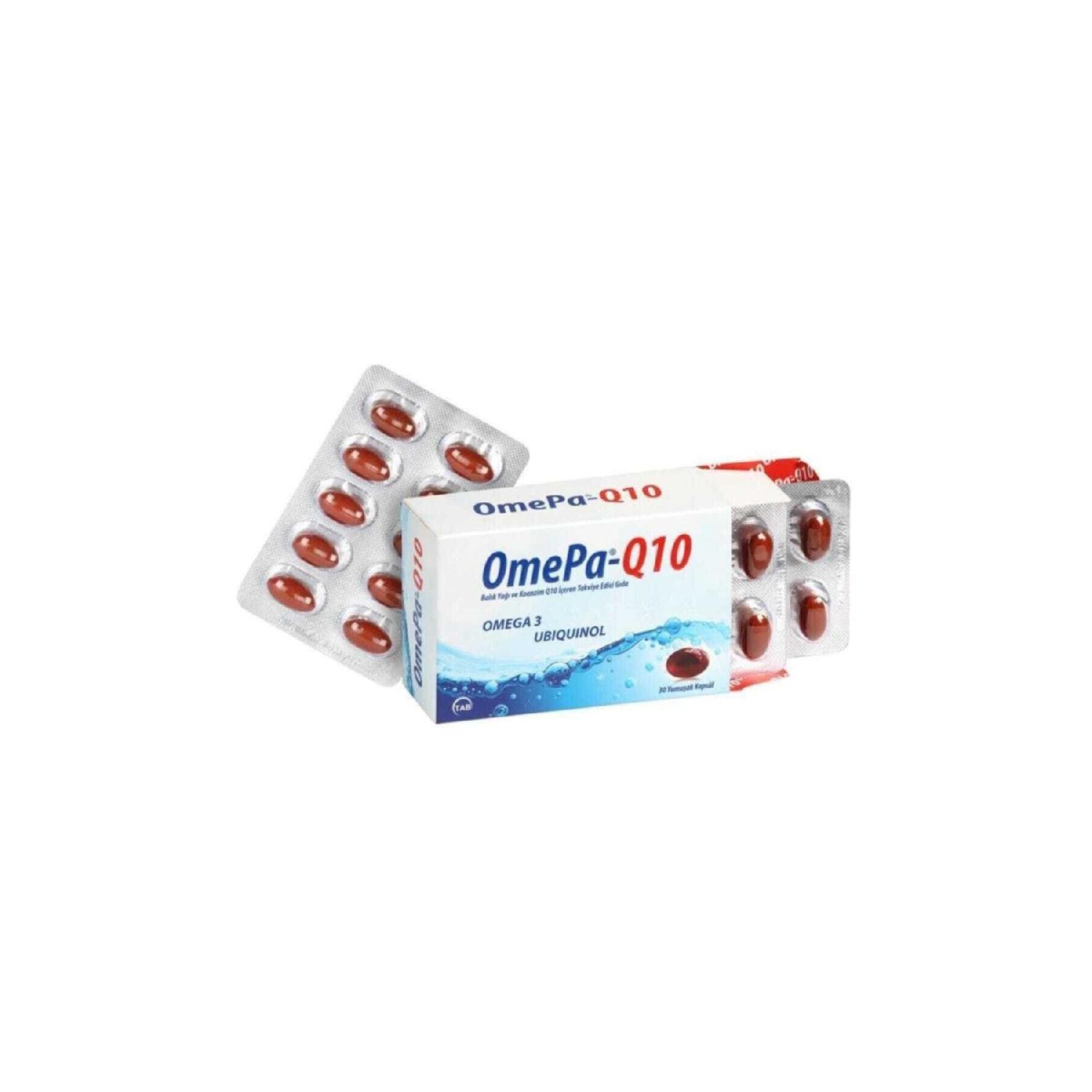 

Tab Q10 Omega3 30 Capsules