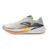 Anta Wanghai 2 Fashion Comfortable Shock Absorbing Durable Low Top Casual Running Shoes Men Sneaker White Green Orange 912435555-2