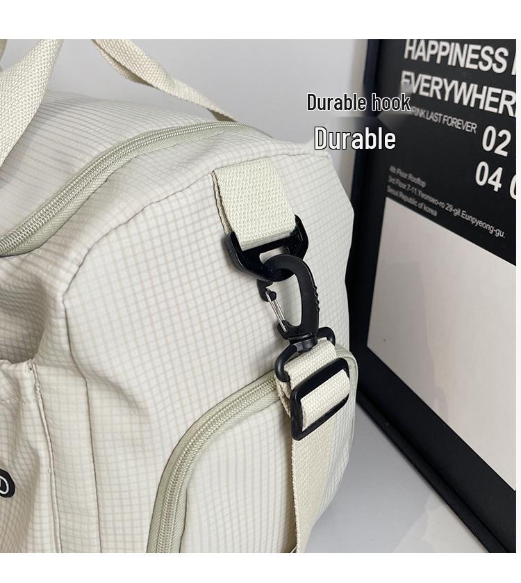 Damska Lekka Torba Fitness o Dużej Pojemności - Separacja Mokra/Sucha na Pływanie, Sporty i Krótkie Wyjazdy