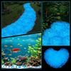 1200Pcs Glow in The Dark Stones Glow Pebbles for Outdoor Garden Luminous Pebbles Fish Tank Rocks Glow Stones Glowing Rocks