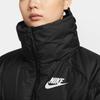 Nike Down Jackets Women's Black Stand Collar Moderate IB2964-010