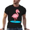 Camiseta Flamingo Para Mulheres Hounisexs E Crianas Camiseta Casual Masculina