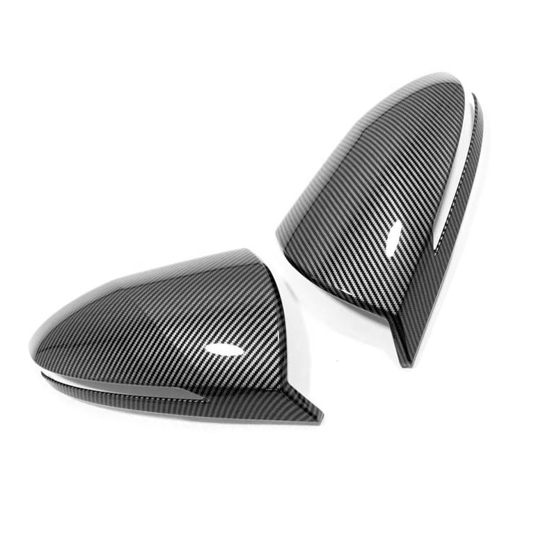 For Hyundai Tucson 2021 2022 2023 NX4 Car Accessories Trim Carbon Fiber Styling Rear View Mirror Cover
