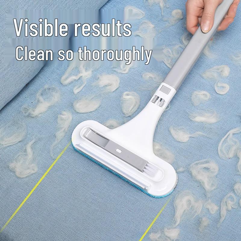 Pet Hair Remover: Cat & Dog Hair Suction Brush for Carpet, Sofa, and Bed