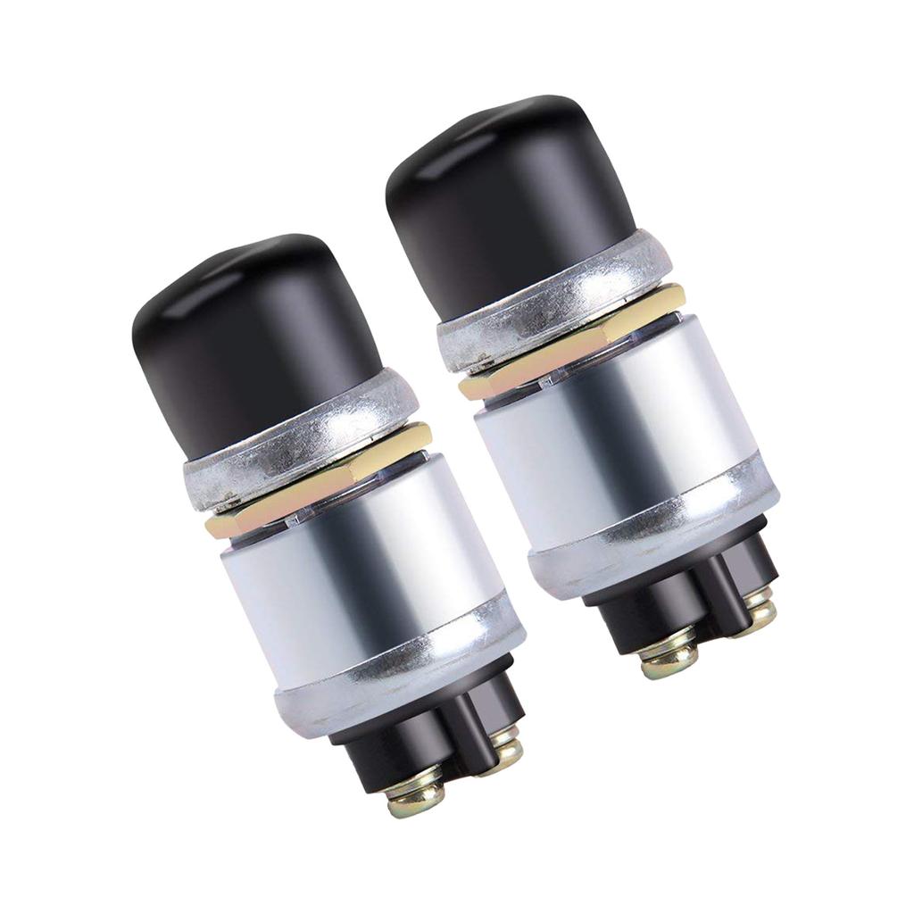 Instantly Engine Start Push Button Switches Modern Automotive Design Aluminum Rubber Construction Universal