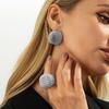 2Pcs/Set Luxury Geometric Adjustable Open Rings For Women Vintage Irregular Square Chunky Knuckle Ring Wedding Jewelry