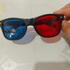Stainless Steel Red and Blue D Three-dimensional Glasses, Sports and Entertainment Teaching, Amblyopia, Myopia Training, Flat Panel Projection Re