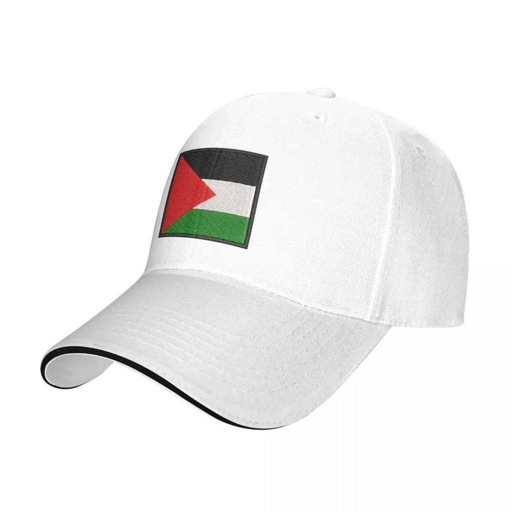Palestinská vlajka Baseballové čepice Palestinská Hatta Kufiya Keffiyeh Sendvičová čepice Unisex styl Nastavitelné pokrývky hlavy Běh Golf
