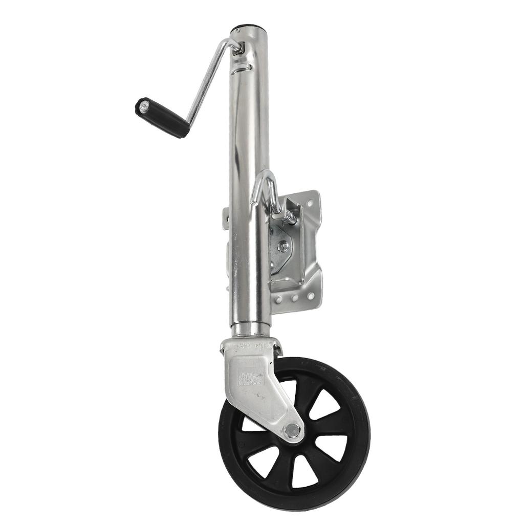 Trailer Jack 8in Guide Wheel Excellent Adjusting Swing Up Wheel Trailer Jack Replacement 1500lb for RV