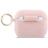 Guess Silicone Glitter Ring Case for AirPods Pro 3 Pink