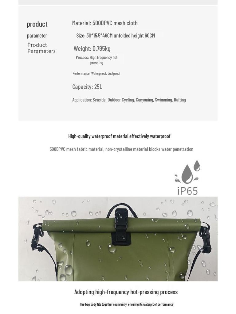 Waterproof Outdoor Sports Backpack for Travel, Camping, and Mountaineering