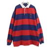 Polo by Ralph Lauren Border Pattern Long Sleeve Polo Shirt Men's Used