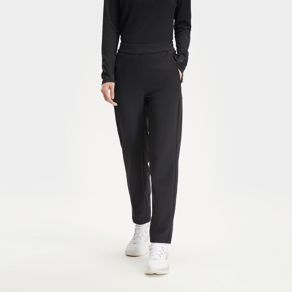 New FILA Fitness Series Casual Pants Women's Pitch Black A11W441802FBK