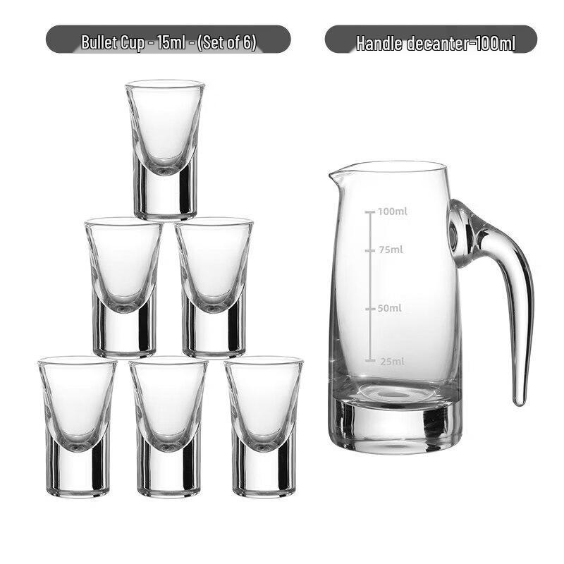 Qiwei Crystal Glass Wine Decanter Set